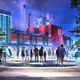 A look at WEB, the new Spider-Man ride area.